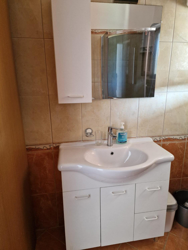 Bathroom 3, Apartments by the Beach with Pool and Lounge Beds - Miral Apartments, Lopar/Supetarska Draga