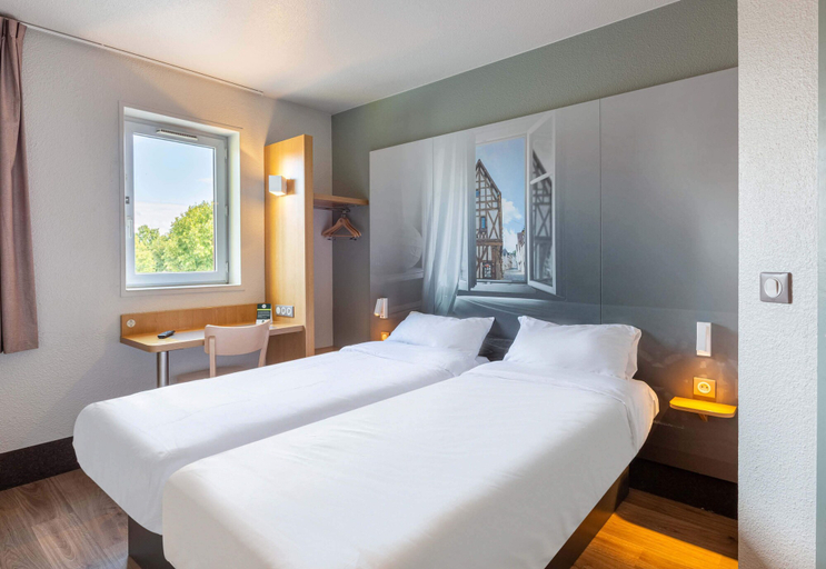 Bedroom 5, B&B Hotel Chartres 2 Le Coudray, Eure-et-Loir