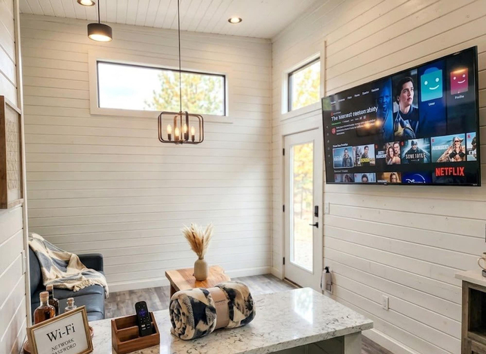 Living area 5, Turquoise Triangle Tiny Homes, Yavapai
