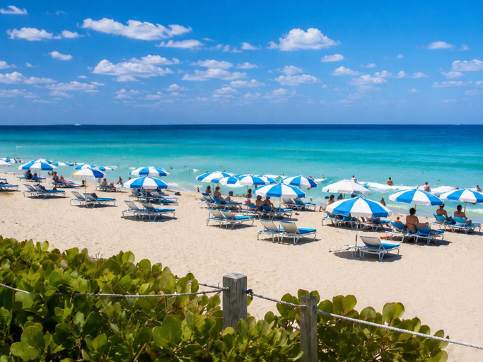 Beach 2, South Beach Condo Steps to Beach, Miami-Dade