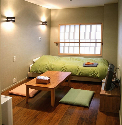 Bedroom, Business Hotel Hatago Komeya, Uto