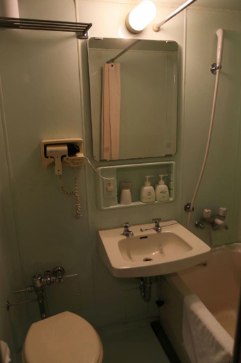 Bathroom 4, Kochi Business Hotel Bekkan, Kōchi