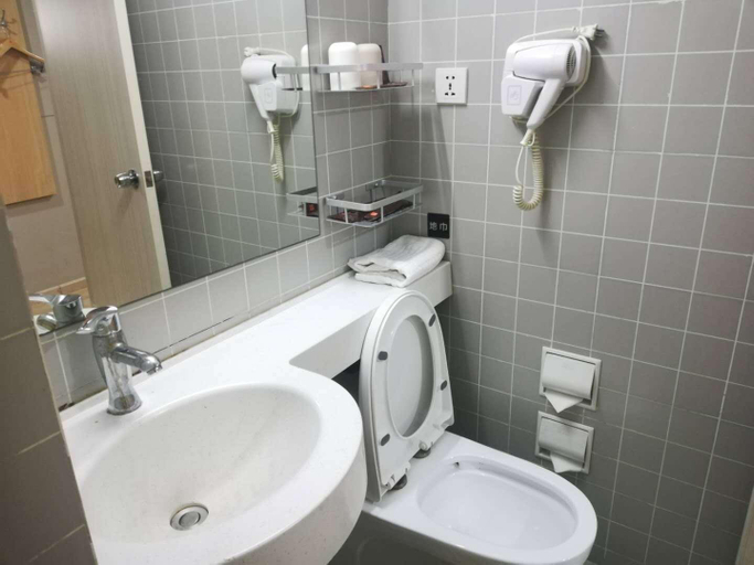 Bathroom 3, Jun Hotel Zhejiang Ningbo Xiangshang County Passenger Terminal, Ningbo