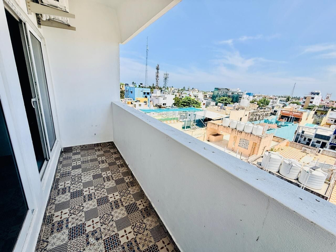 Balcony, Villa Govindaraj, Puducherry