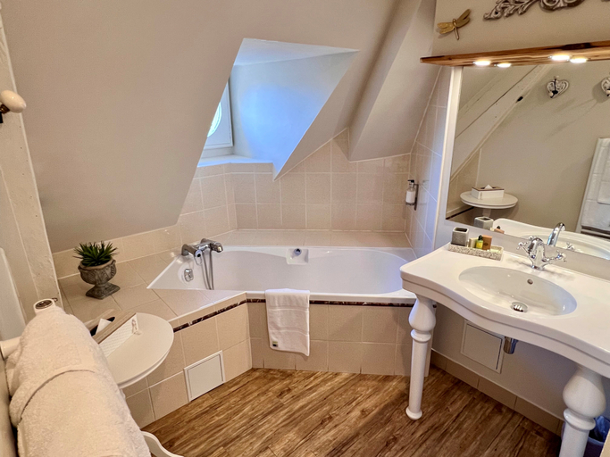 Bathroom 5, Chateau Edward Ier, Dordogne