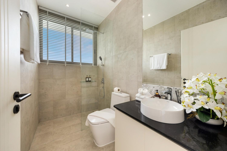 Bathroom 4, Red Sky Beach View Villa, Ko Samui