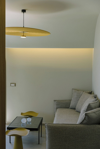 Living area 5, La Madeleine Suites Fira, South Aegean