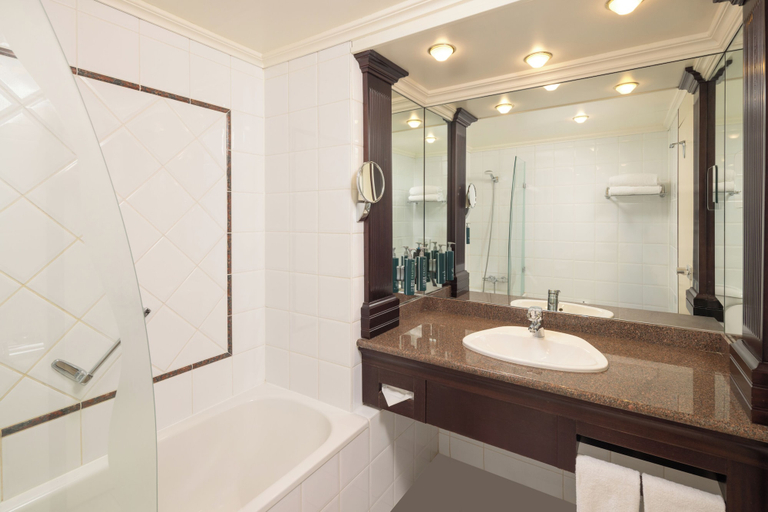 Bathroom 5, Hilton Strasbourg, Bas-Rhin