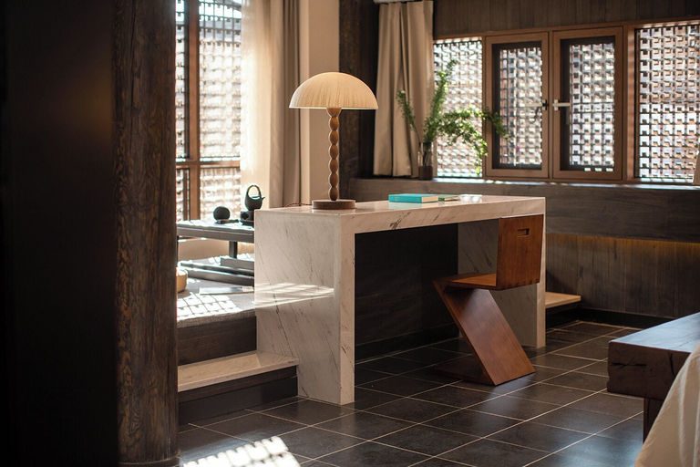 Living area 4, Windy Wan Gang Wind Listening Art Hotel, Lijiang