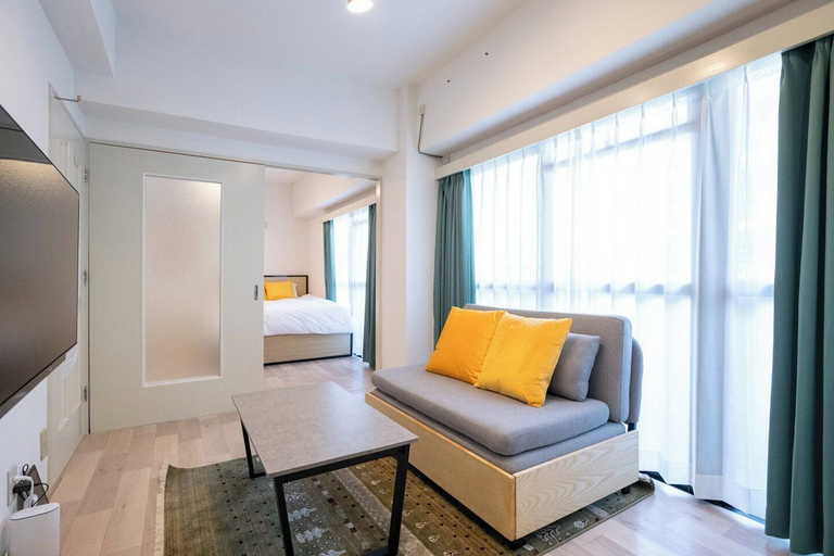 Bedroom 2, REBANGA Juso Apartment, Osaka
