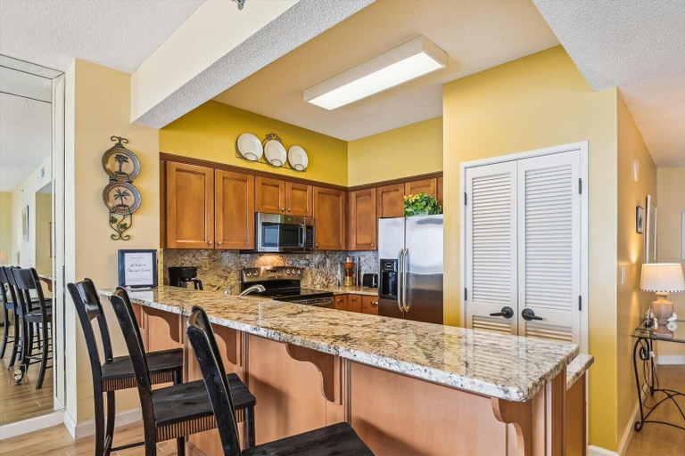 Private kitchen 4, Tides at Tops'l 1208- Tides and Sunsets, Walton