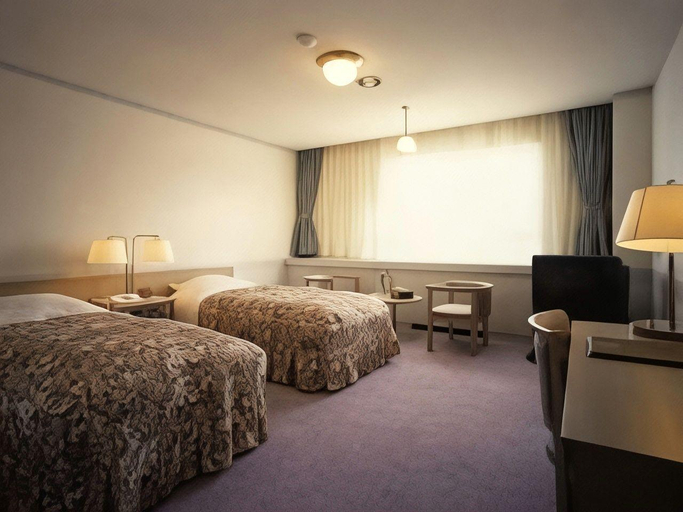 Bedroom, Hotel Shirahagi, Sendai