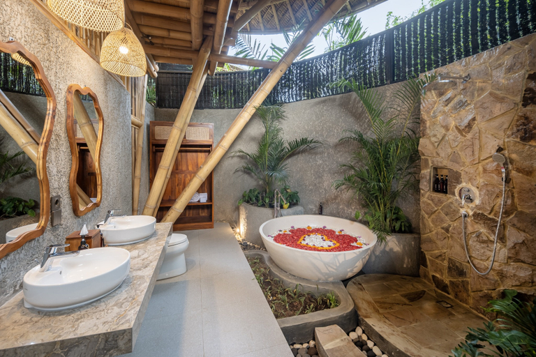 Bathroom 5, Emana Bambooscape, Gianyar