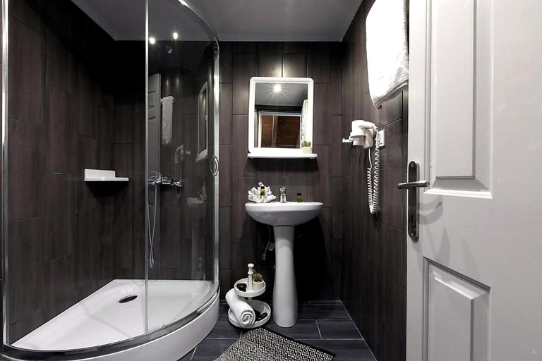 Bathroom 3, Nimfi Hotel, Skiathos, Thessaly
