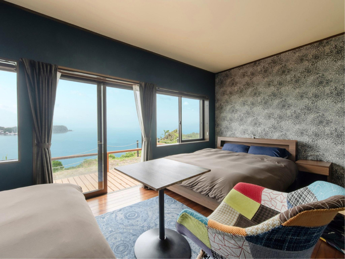 Bedroom 2, Seaside Inn Hakuo <Ikinoshima>, Iki