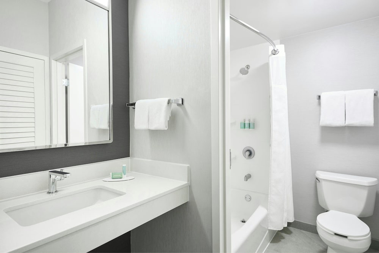 Bathroom 4, Courtyard by Marriott St Louis Creve Coeur, Saint Louis