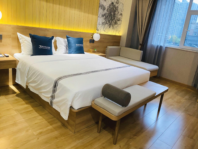 Bedroom 2, Urban Garden Hotel Chengdu Luoma Wenshu Monastery, Chengdu