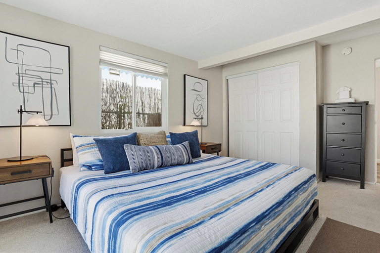 Bedroom 3, Blue Water Bungalow, San Diego
