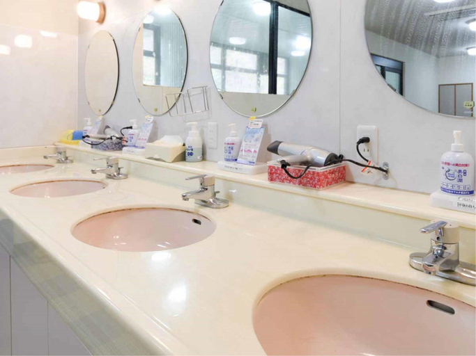 Bathroom, Mitsuyoshiya Ryokan, Miharu