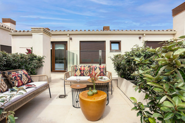 Terrace/patio 4, Exclusive Duplex With Private Terrace & Pool in Seville. Feria 21, Sevilla