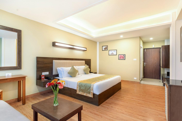 Bedroom 3, Summit North Star Hotel with Swimming Pool , East Sikkim