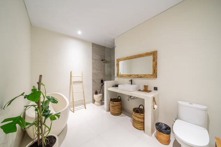 Bathroom 4, Alisa 4 Villa, Badung