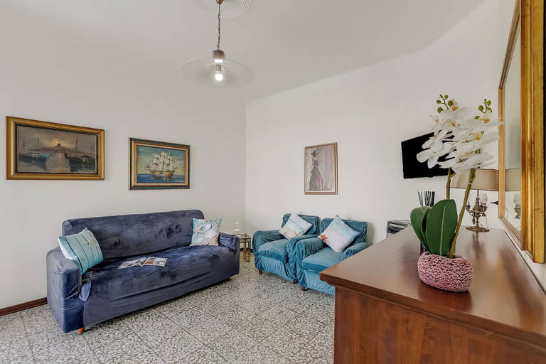 Living area 4, La Maison Di Amilcare Central Sanremo Balcony & Wifi, Imperia