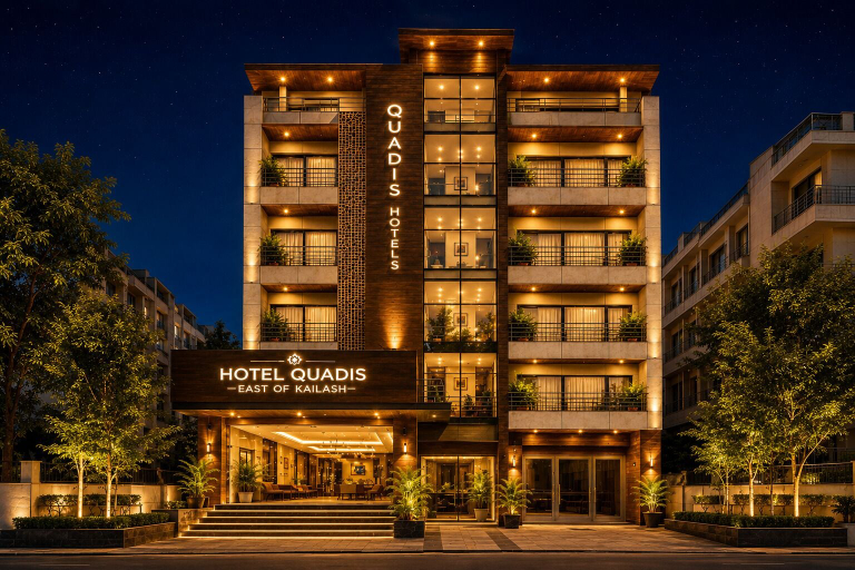 Exterior & Views 2, Hotel Quadis - East Of Kailash, Delhi