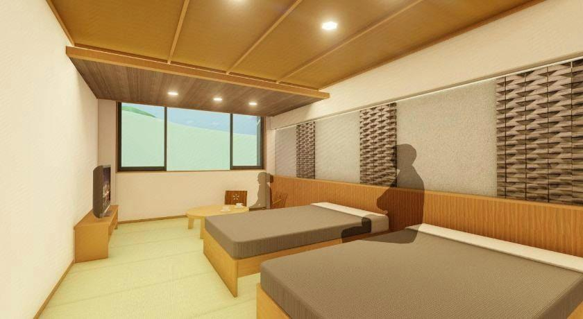 Bedroom, Ueyama Ryokan, Himeji