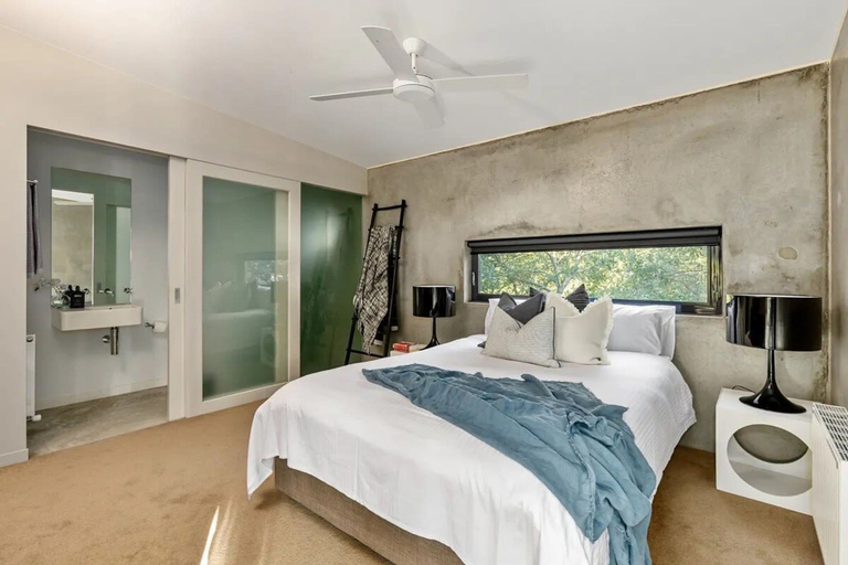 Bedroom 3, Luxury Portsea Sanctuary Gas Heat Pool Gardens, Melbourne