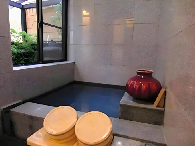 Bathroom, Hotel Hoshinofuruyado Seian, Yufu