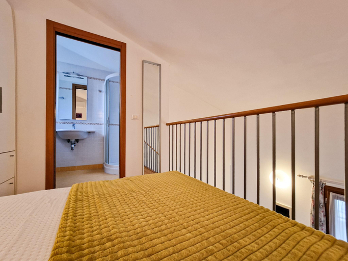 Bedroom 2, Four-room flat with swimming pool and air conditioning, Venezia