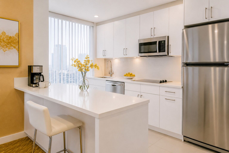 Private kitchen, Hazelton Park Suites, Toronto
