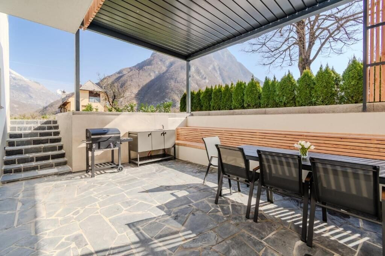 Outdoor dining 5, Alps2sea Apartment House, Bovec