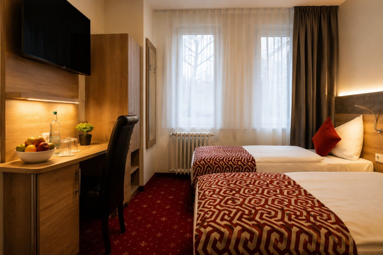 Bedroom 4, Hotel Stadion Stadt, Hamburg