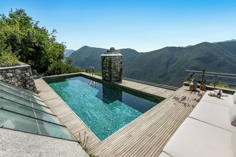 Pool 2, Villa Skyline - Pool - Lakeview - Privacy, Lugano