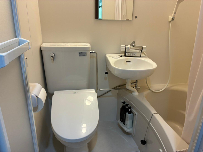 Bathroom 3, Kinugawa Pension Bamboo, Nikkō