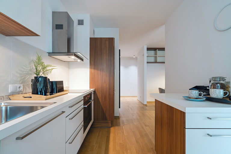 Private kitchen 5, Parkur with taras and parking Sopot, Gdańsk City