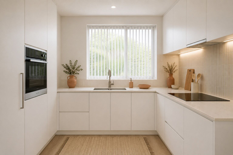 Private kitchen, Brixton Haven Hotel, Toronto
