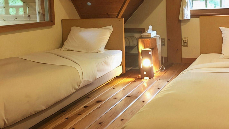 Bedroom 3, Canadian Loghouse Inn AzuminoYujin, Azumino
