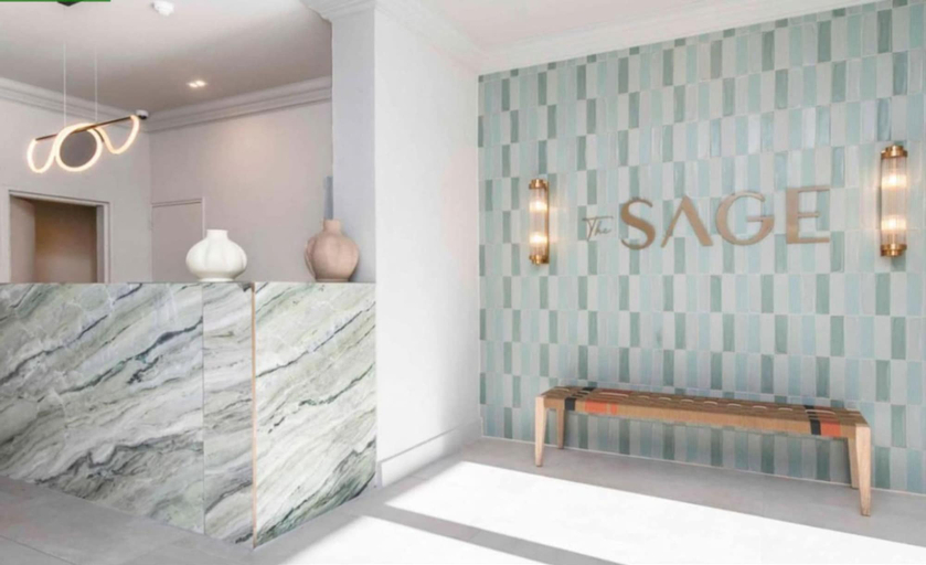 Room 3, The Sage Queen Bed Studio 711 Sea Point CPT, City of Cape Town
