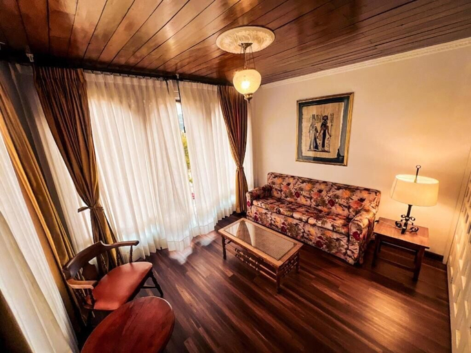 Living area, Hotel Puntalarga, Nobsa