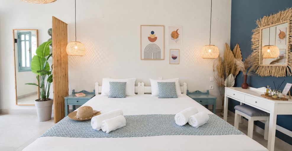 Bedroom 3, Kurmulis Studios, Crete