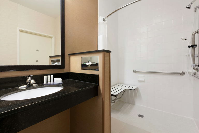 Bathroom 4, Fairfield Inn Council Bluffs, Pottawattamie