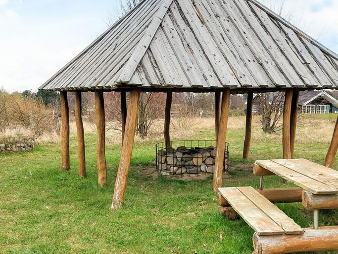 Outdoor dining, 8 Person Holiday Home in Stege, Vordingborg