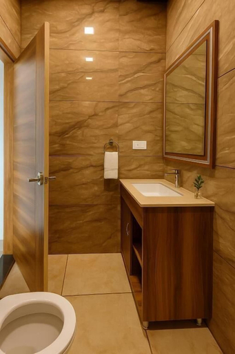 Bathroom 3, Mayur Resort, Mathura