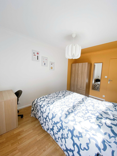 Room 4, Private Room in Shared Apartment - Villeurbanne, Rhône