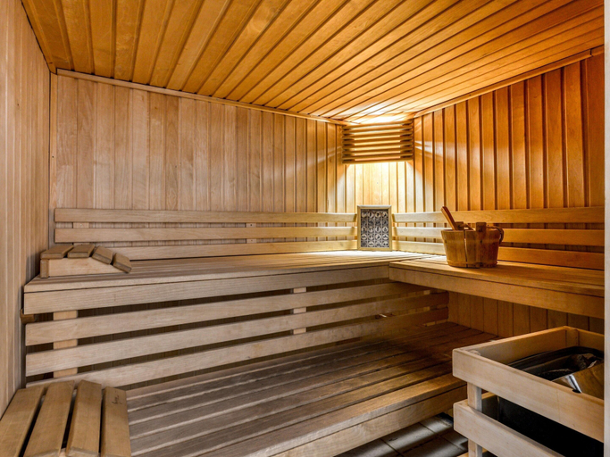 Sauna, Studio Apartment in Argeles-sur-mer, Pyrénées-Orientales