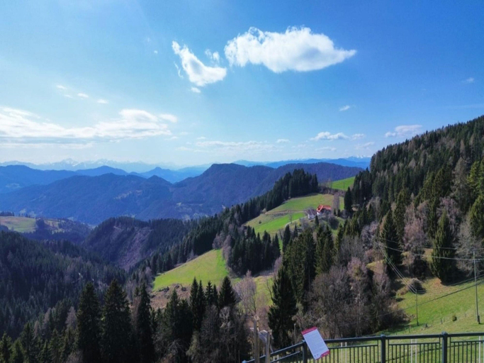 View from property 5, Hiking and Wellness Getaway, Sankt Veit an der Glan