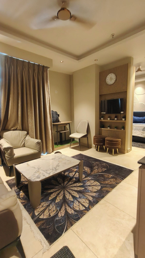 Living area 3, Voyzen Privé, Gautam Buddha Nagar